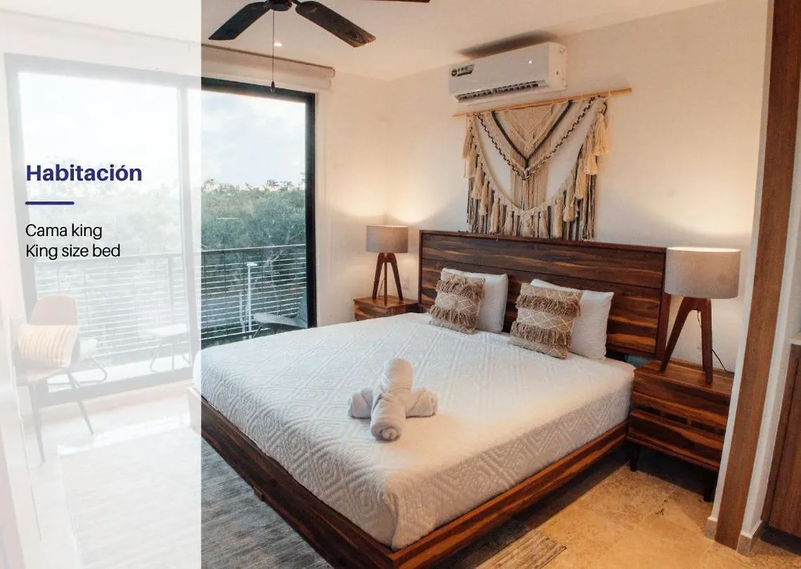 Apartment Modern Loft In Tulum With 1 Bedroom
